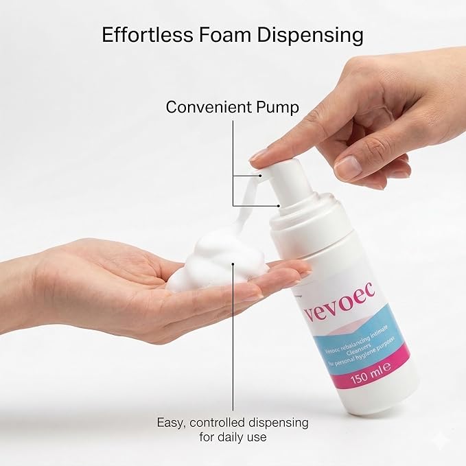 Gynable pH Balanced Intimate Cleanser (150ML) - Gentle Feminine Wash for Vaginal Health, Odor Control & Lasting