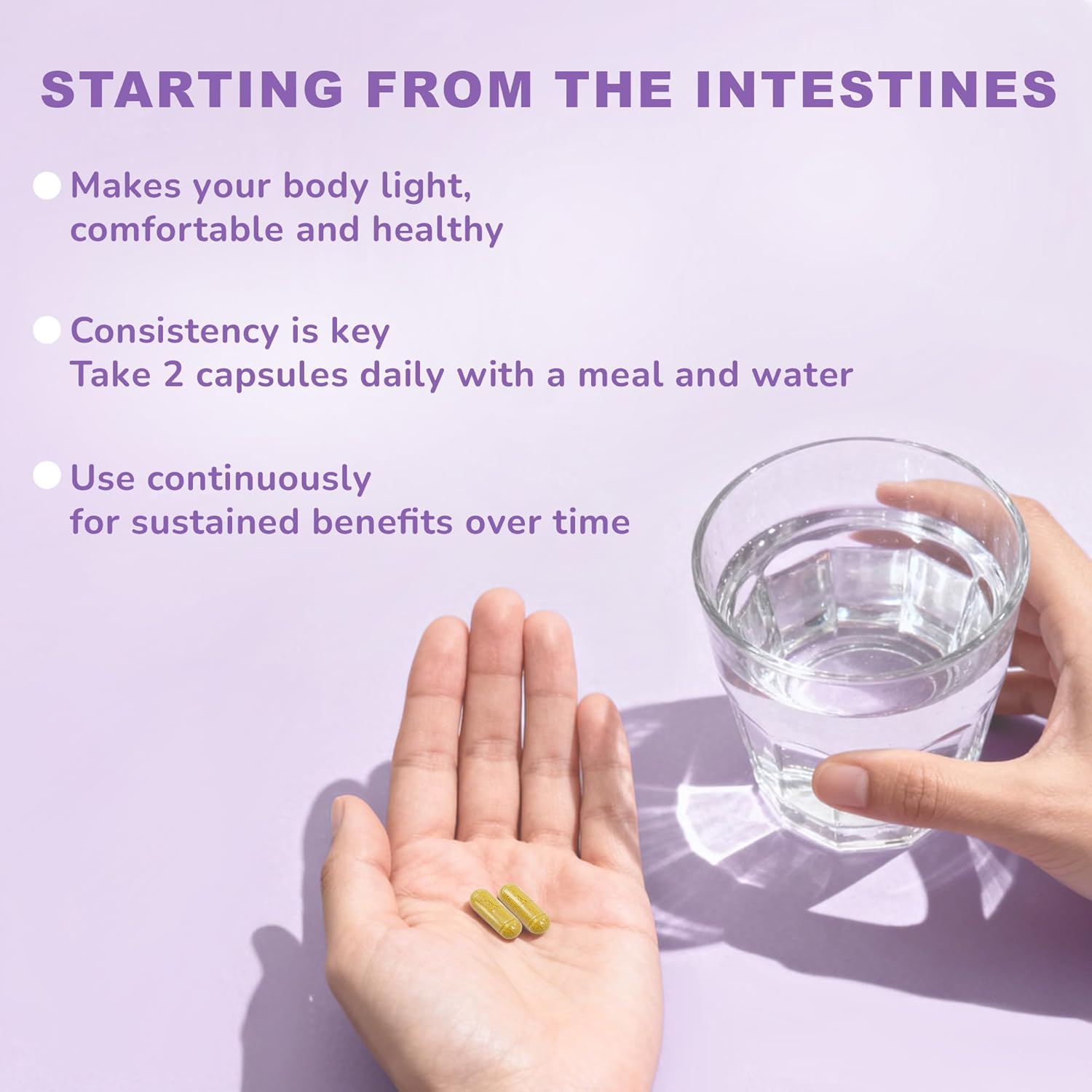 Gynable GLP-1 Supplement for Weight Loss & Appetite Control: Akkermansia Muciniphila Probiotic for Women and Men with Berberine, Inulin (Third-Party Tested) Supports Gut, Digestion, Metabolic, 60 Counts