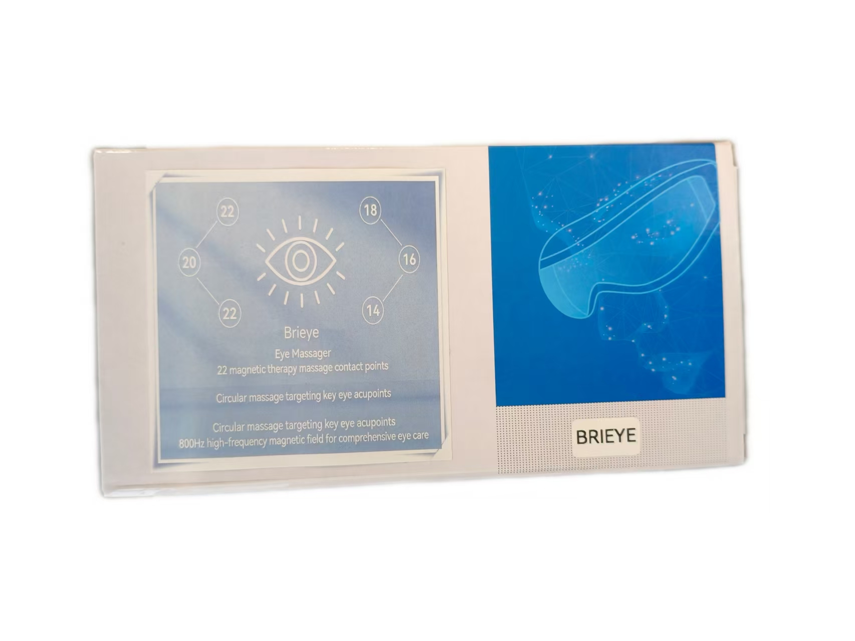 Brieye Eye Massager: A massage apparatus for eyes,Magnetic tech and precision massage relax muscles and refresh your look, anytime.