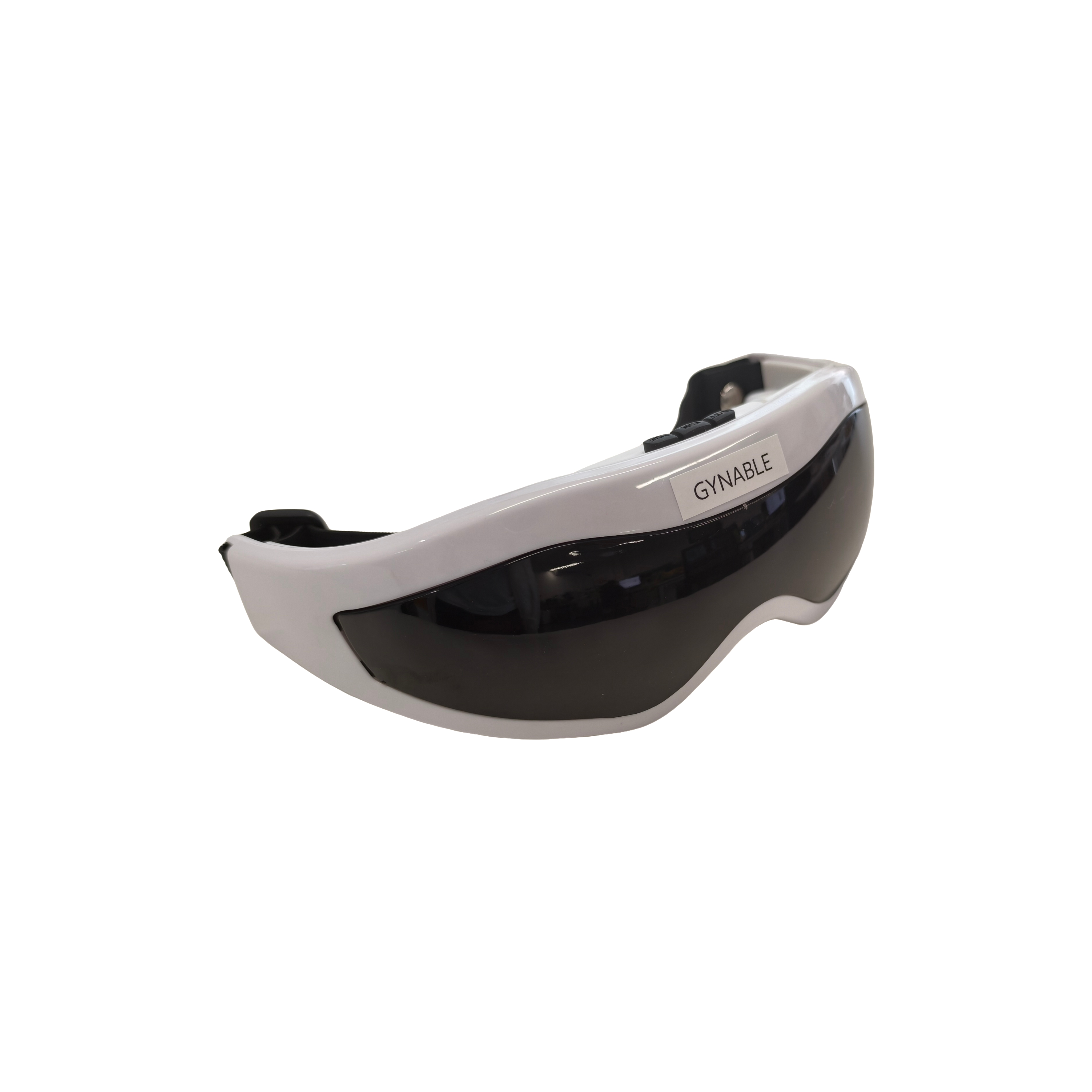 GYNABLE Smart Eye Massager with constant temperature hot compress & air pressure kneading technology, relieves eye strain, reduces dark circles, promotes relaxation and sleep — , for people who use eyes for long periods (1 unit)
