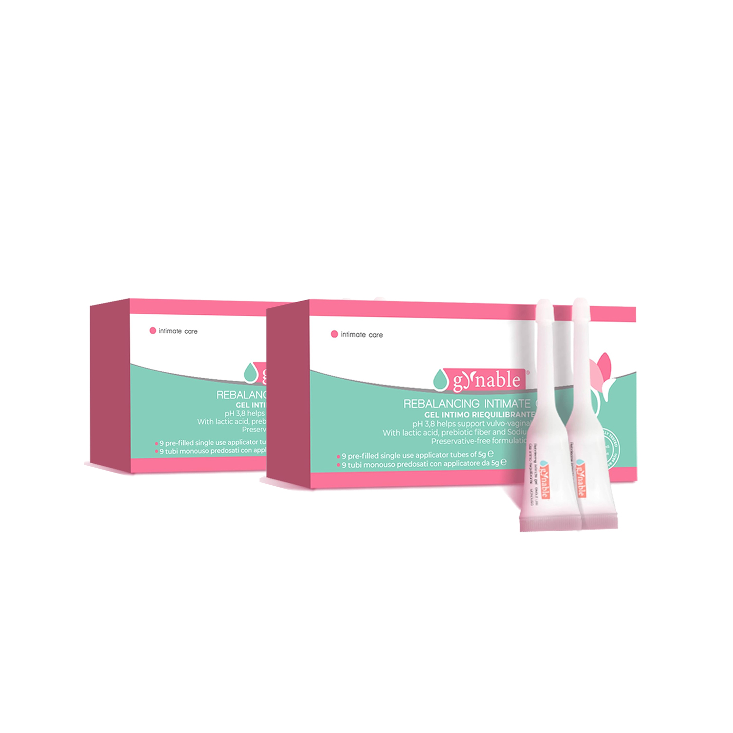 Gynable Vaginal Probiotic Gel | Rebalancing Intimate Gel 9 Pre-Filled Applicators