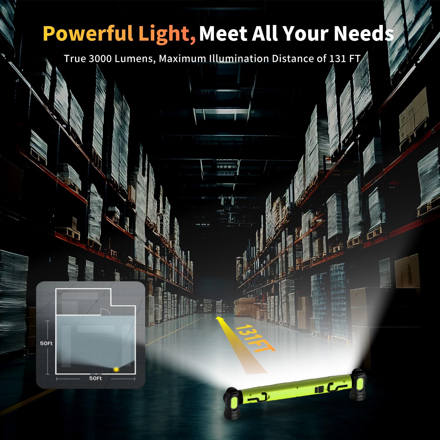 Under Hood Work Light Bar