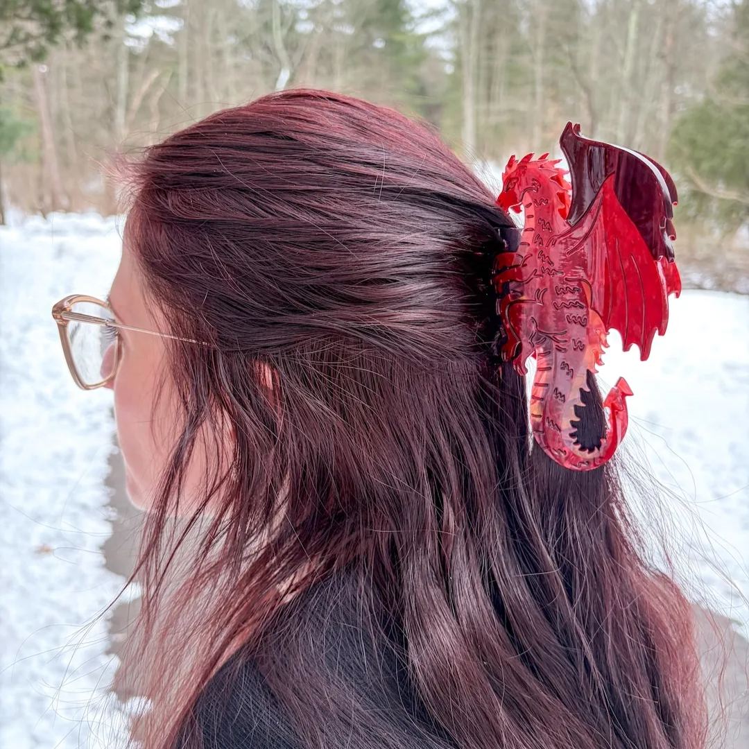 Abyss Wing Hair Clip