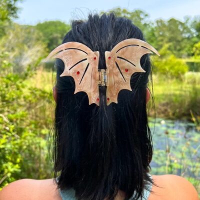 Night elf-style hair clip