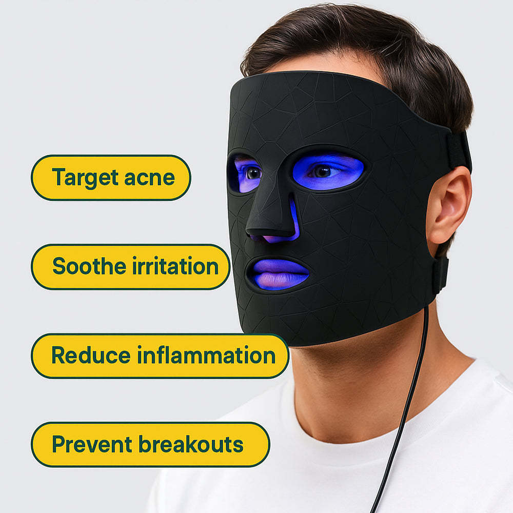 Glomask® Advanced LED Facial Mask: Enhance Collagen & Skin Clarity