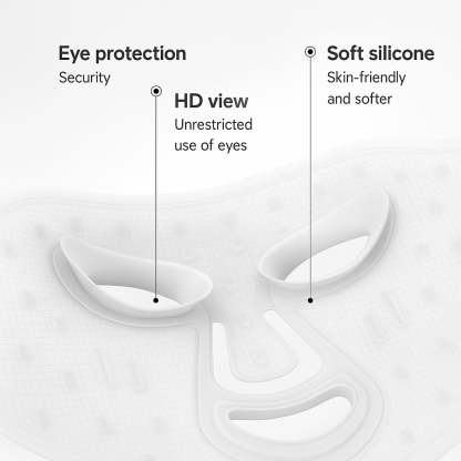 Glomask® Advanced LED Facial Mask: Enhance Collagen & Skin Clarity