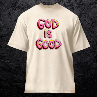 Unisex God Is Good Washed T-Shirt
