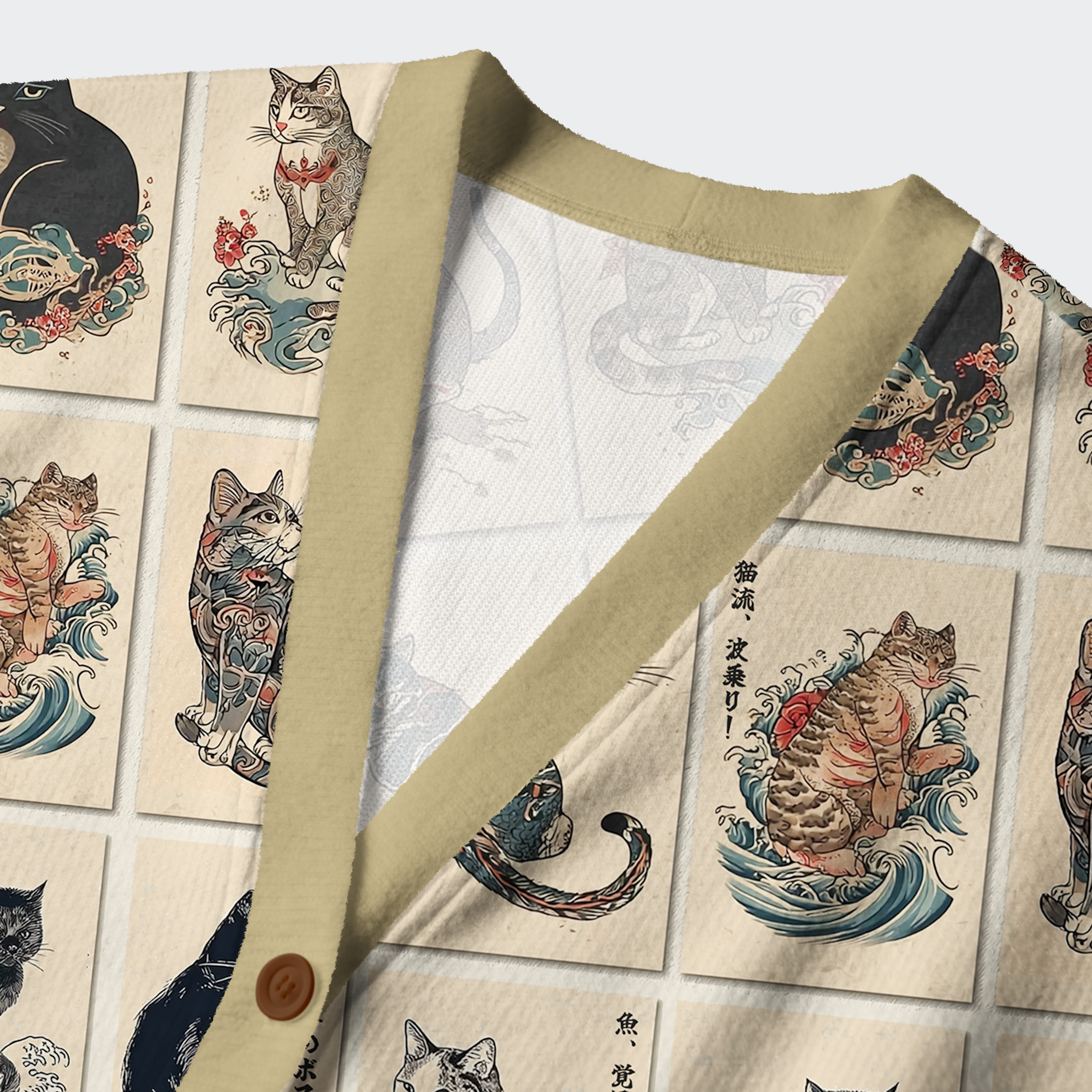  The Bold And The Inked Cats Ugly Cardigan Sweater