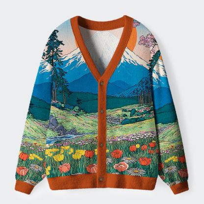  Poetry in the Wild Ugly Cardigan Sweater