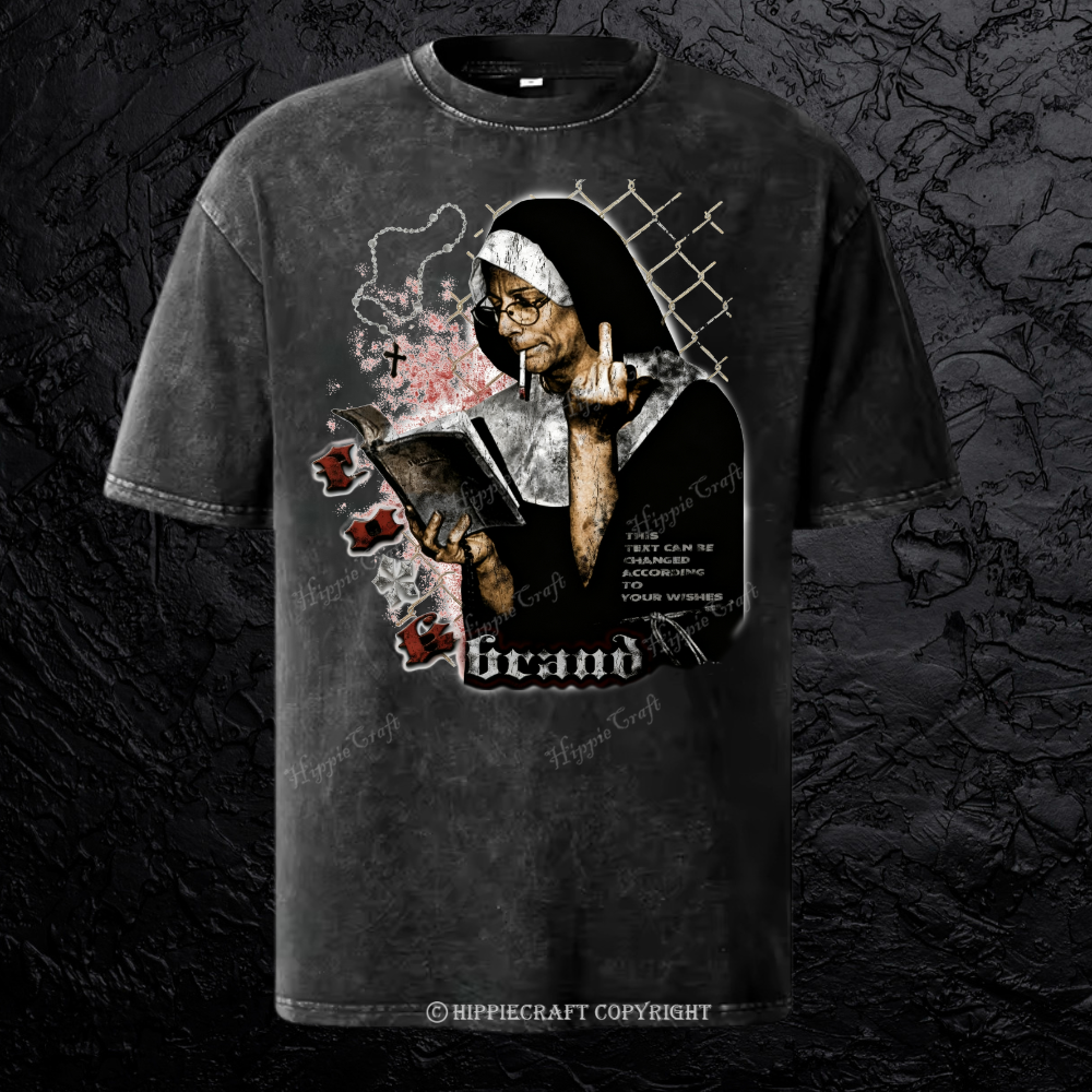 Unisex FU*K Washed T-Shirt