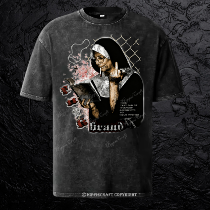 Unisex FU*K Washed T-Shirt