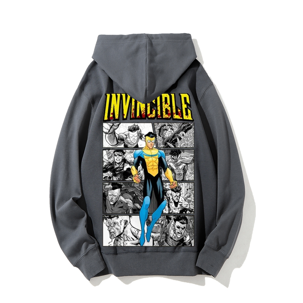 Invincible Cotton Unisex Graphic Stylish Hooded