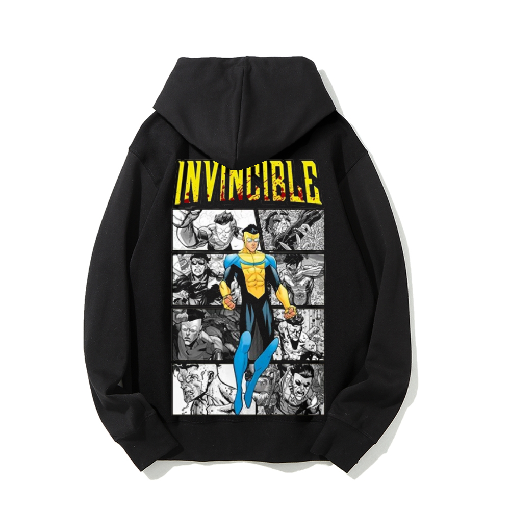 Invincible Cotton Unisex Graphic Stylish Hooded