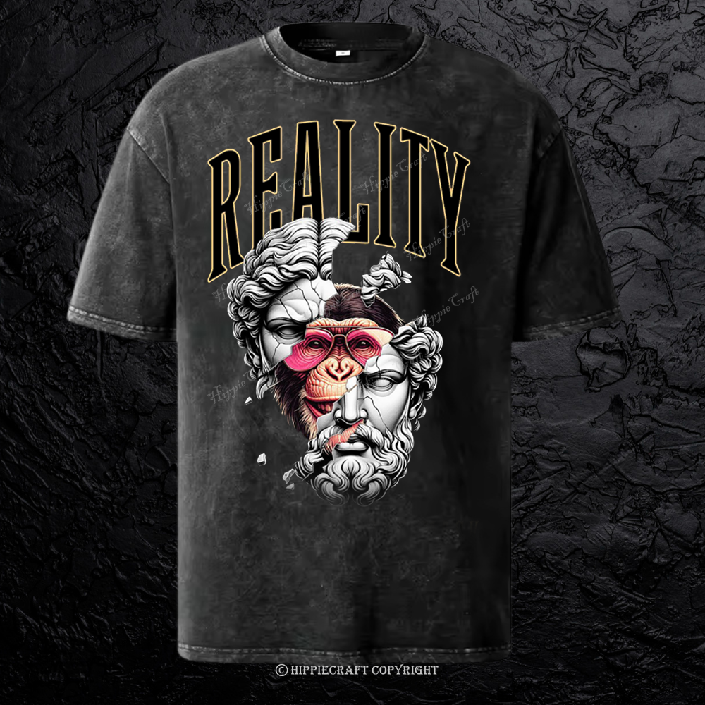 Unisex David Washed T-Shirt