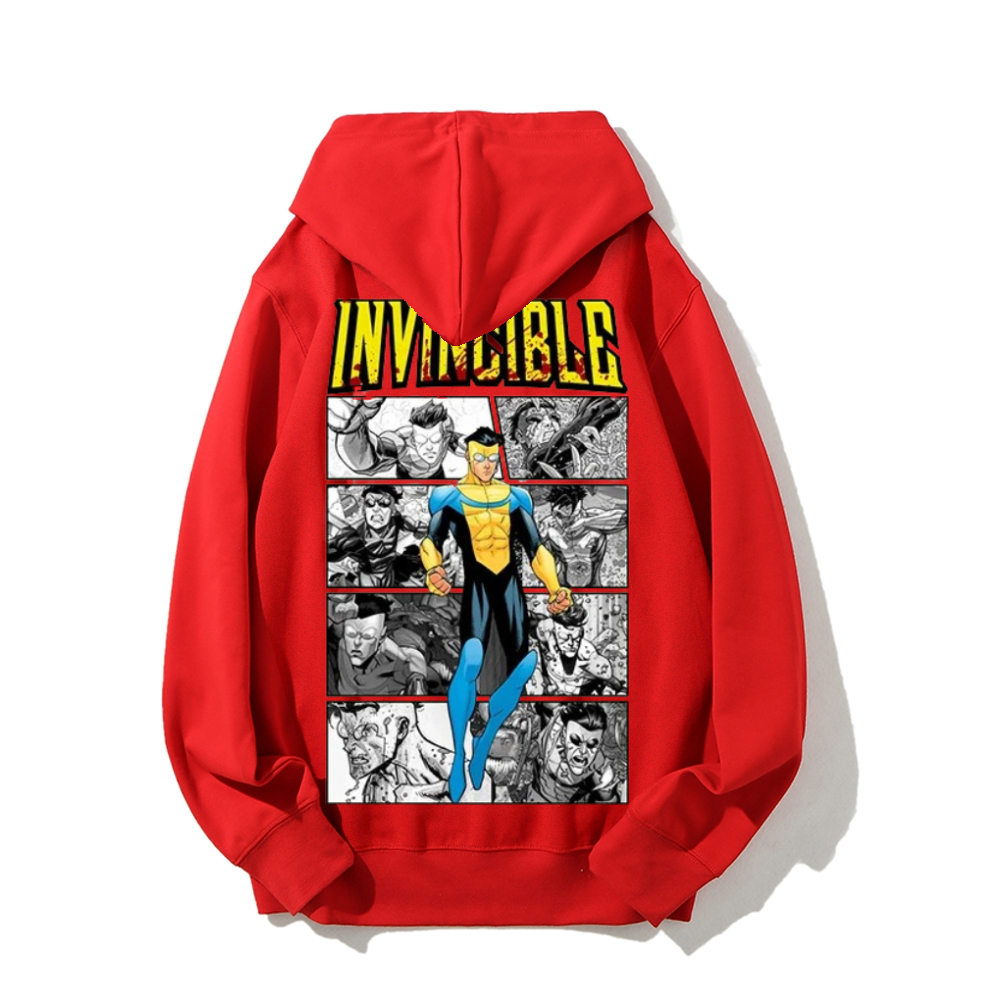 Invincible Cotton Unisex Graphic Stylish Hooded