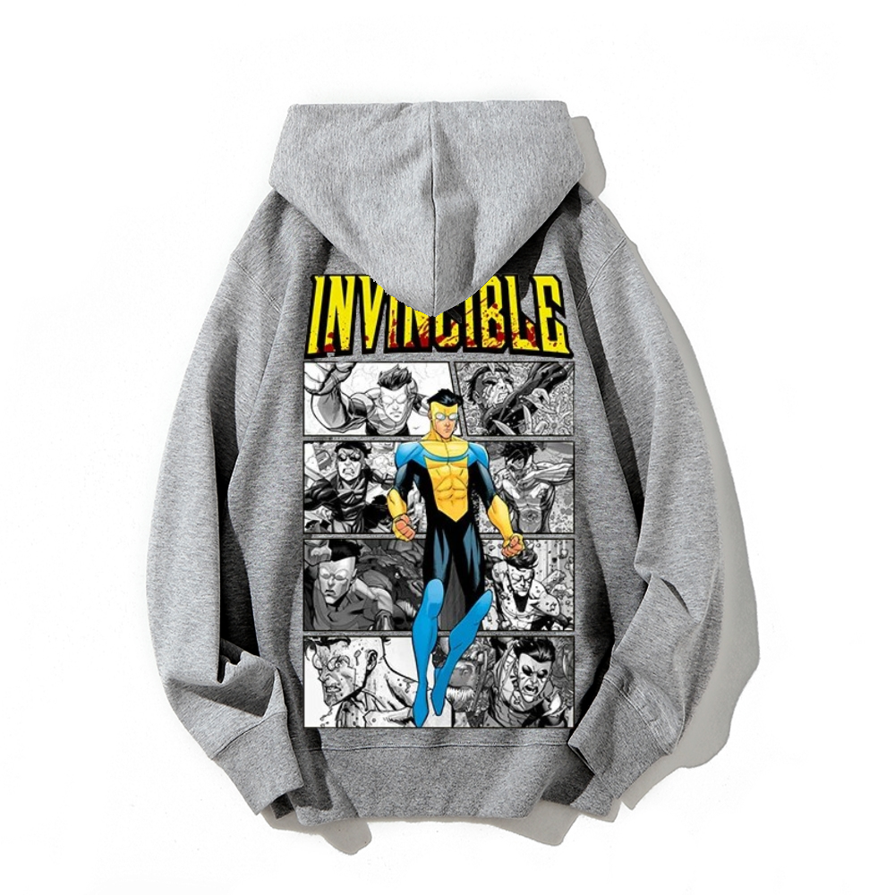 Invincible Cotton Unisex Graphic Stylish Hooded