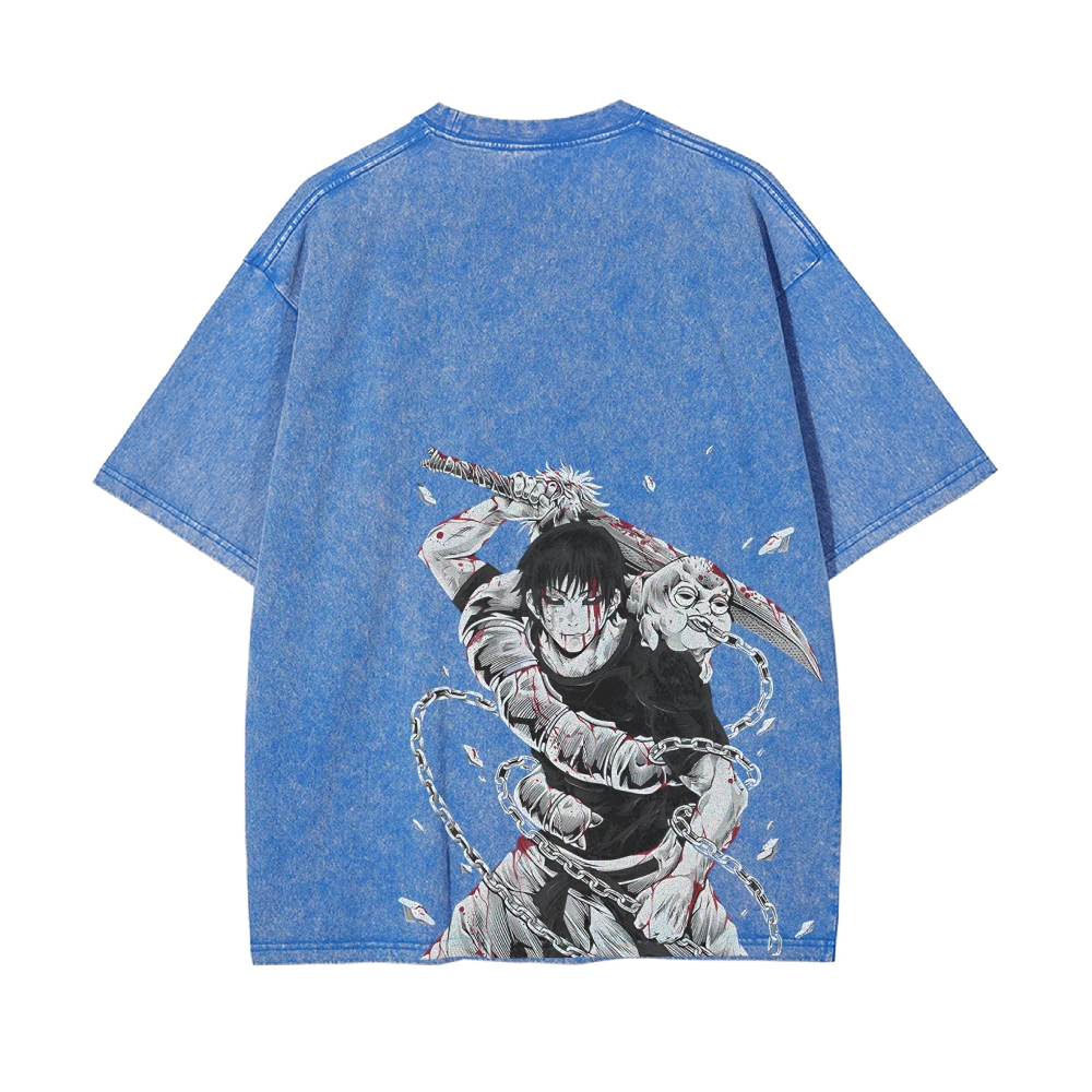 Fushiguro Toji VINTAGE OVERSIZED T-SHIRT | JUJUTSU KAISEN