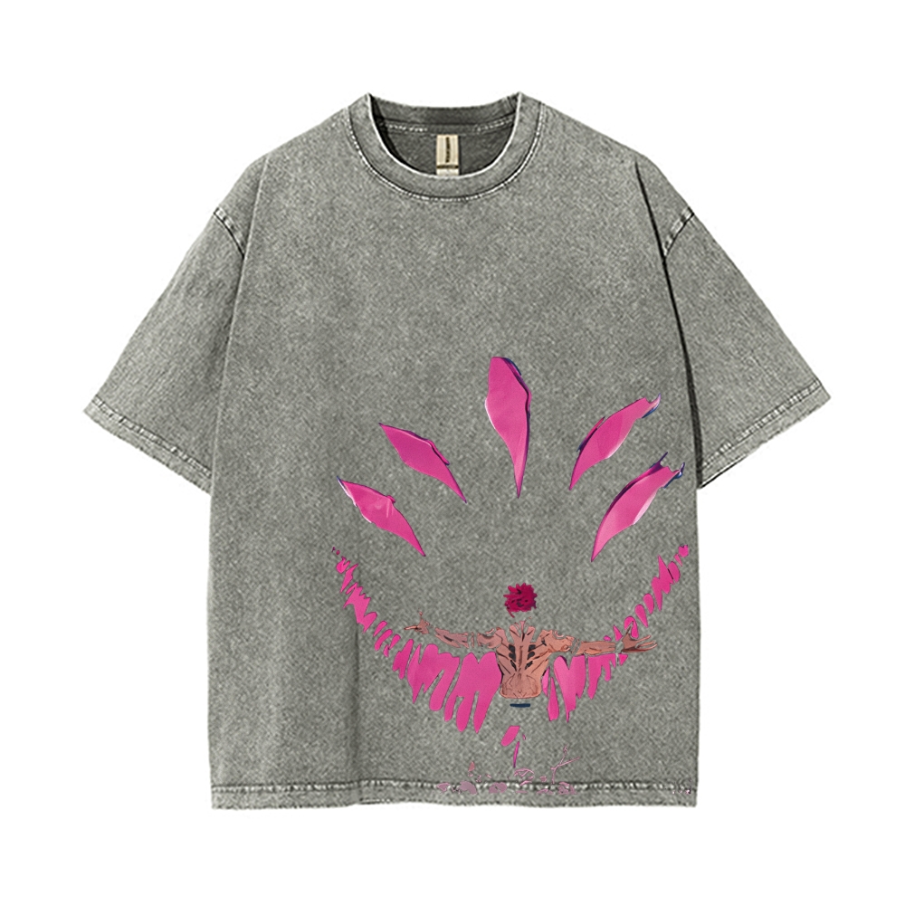 SUKUNA VINTAGE T-SHIRT | JUJUTSU KAISEN