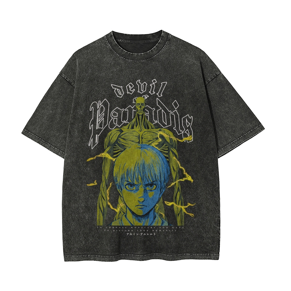 Armin Vintage Oversized T-shirt | Attack On Titan