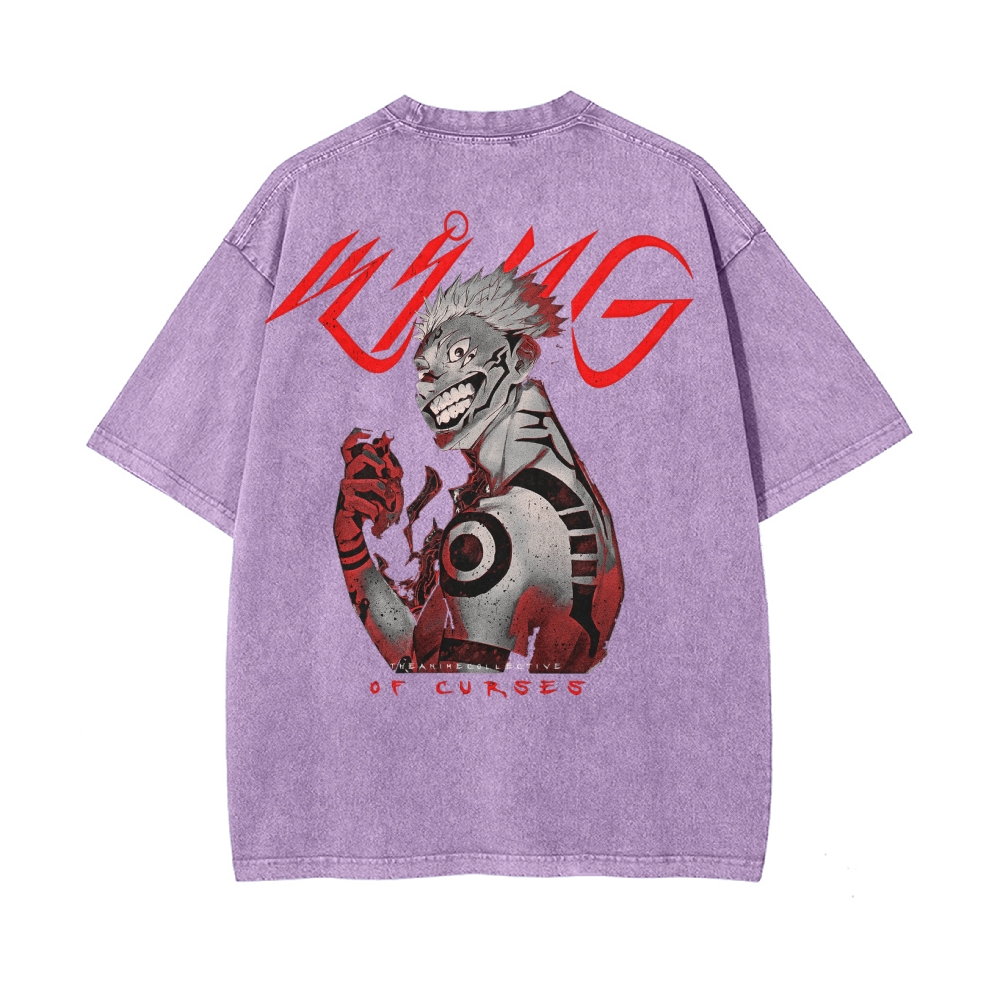 Sukuna Vintage T-Shirt | Jujutsu Kaisen