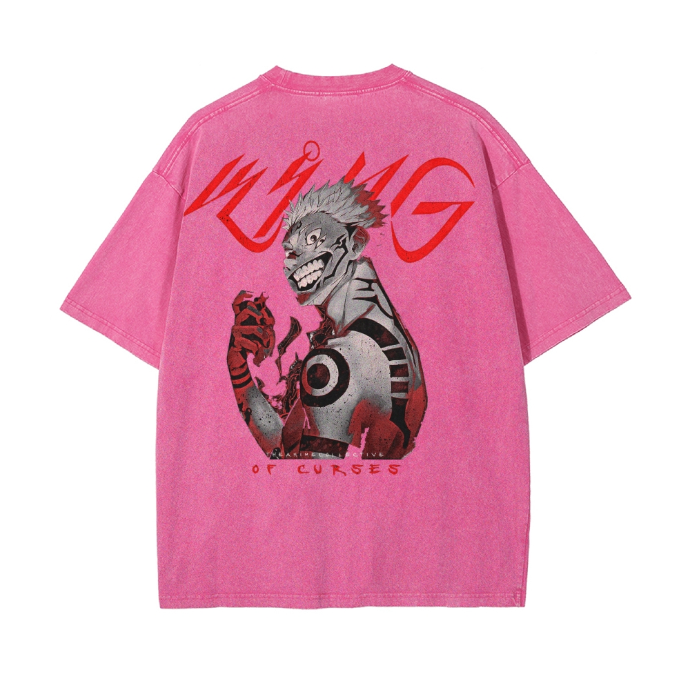 Sukuna Vintage T-Shirt | Jujutsu Kaisen