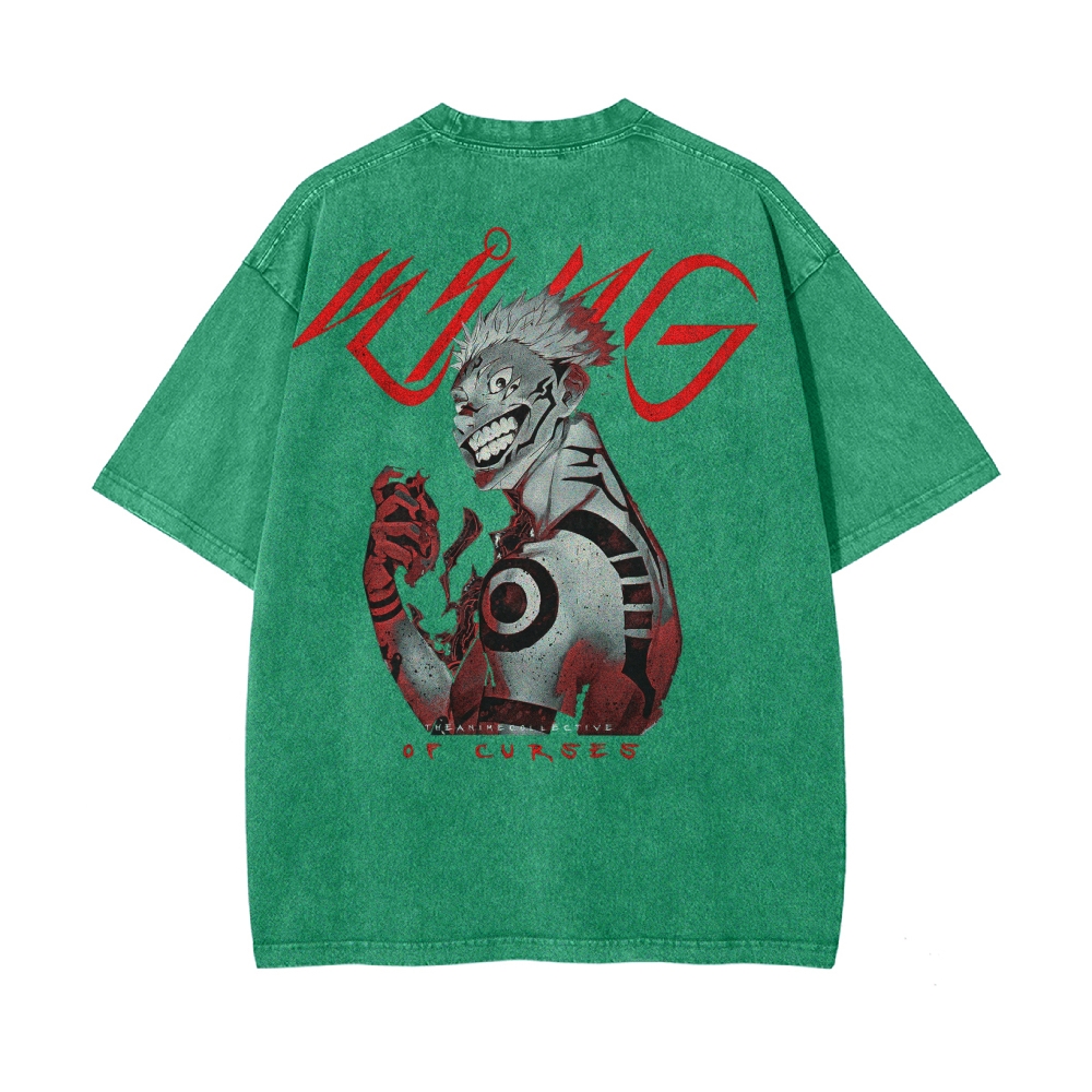Sukuna Vintage T-Shirt | Jujutsu Kaisen