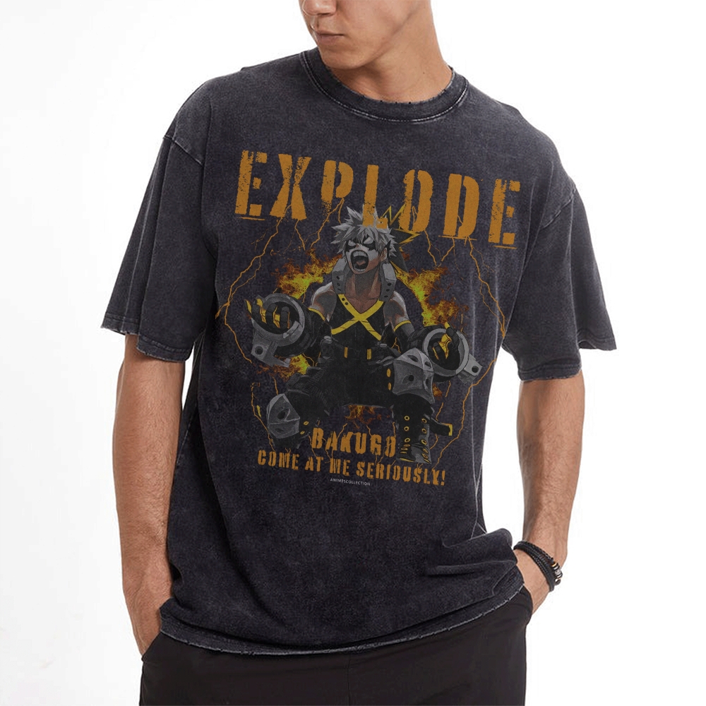 Bakugo Vintage T-Shirt | My Hero Academia
