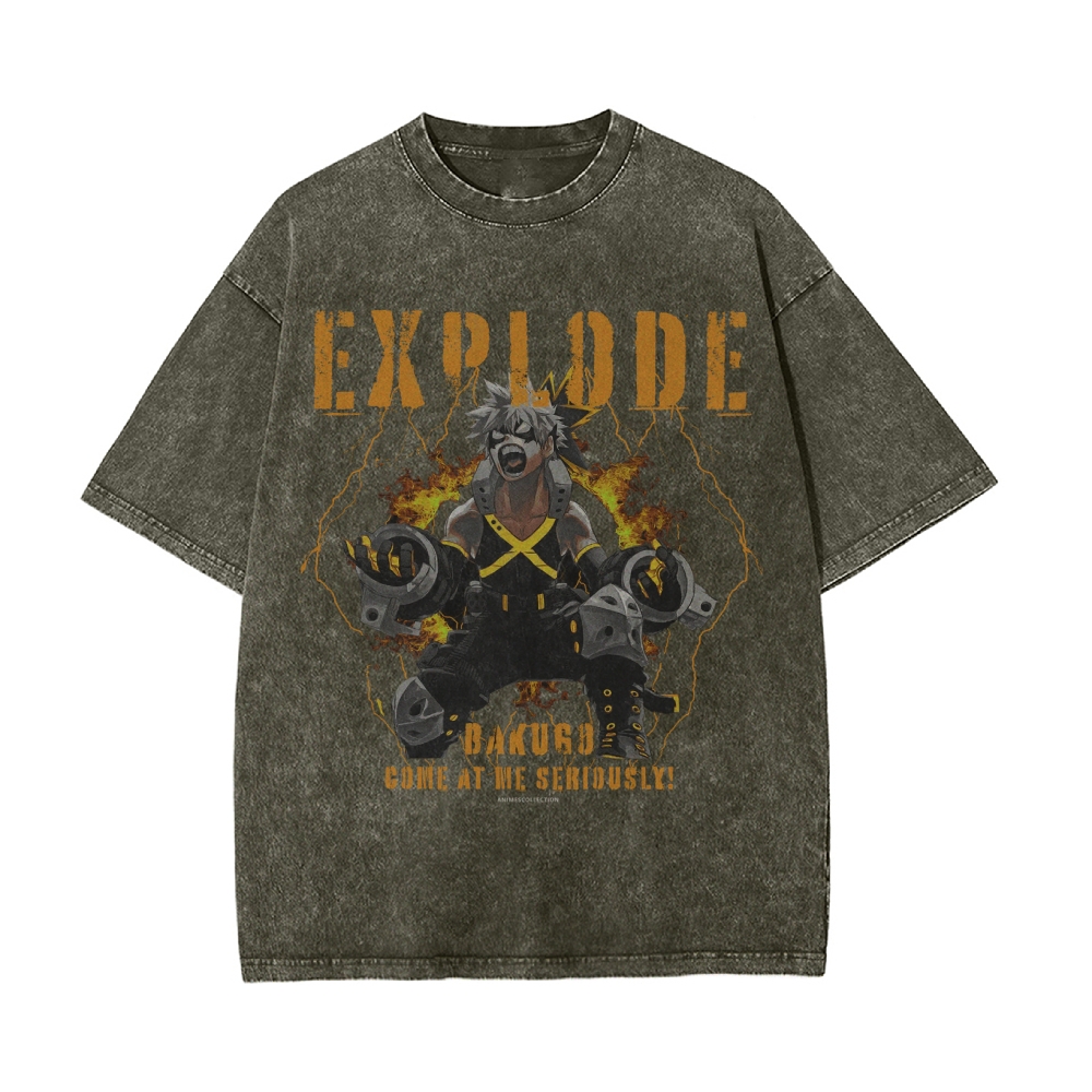 Bakugo Vintage T-Shirt | My Hero Academia