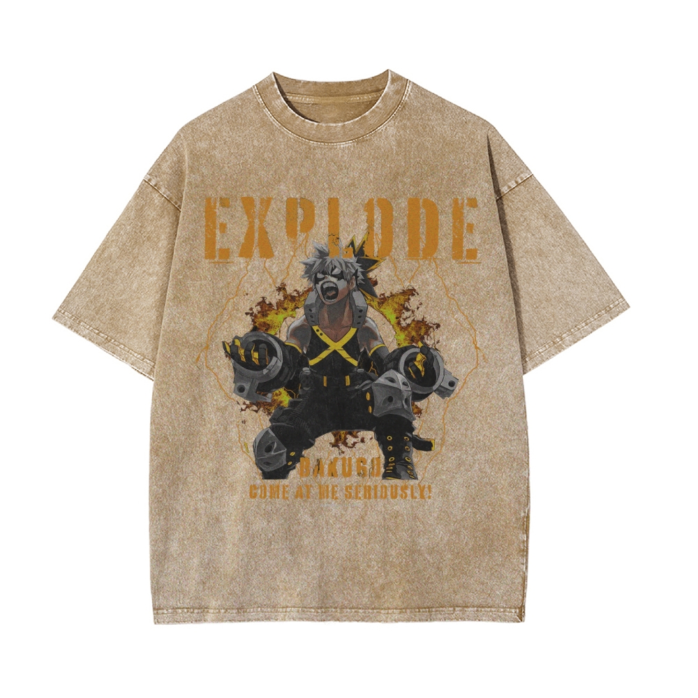 Bakugo Vintage T-Shirt | My Hero Academia