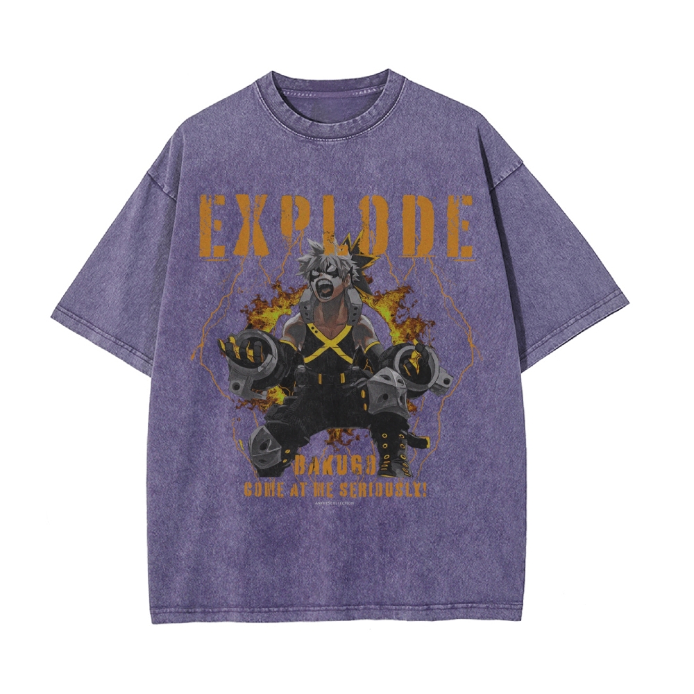 Bakugo Vintage T-Shirt | My Hero Academia