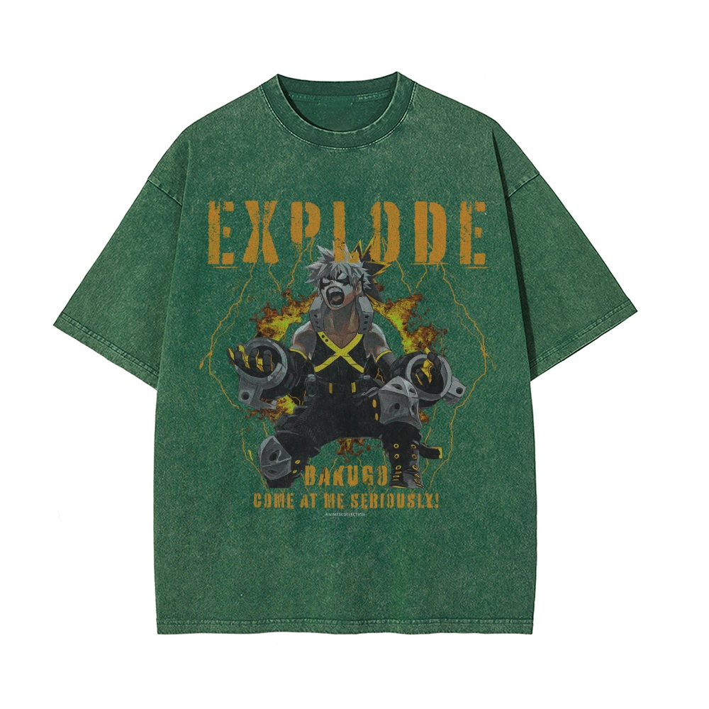 Bakugo Vintage T-Shirt | My Hero Academia