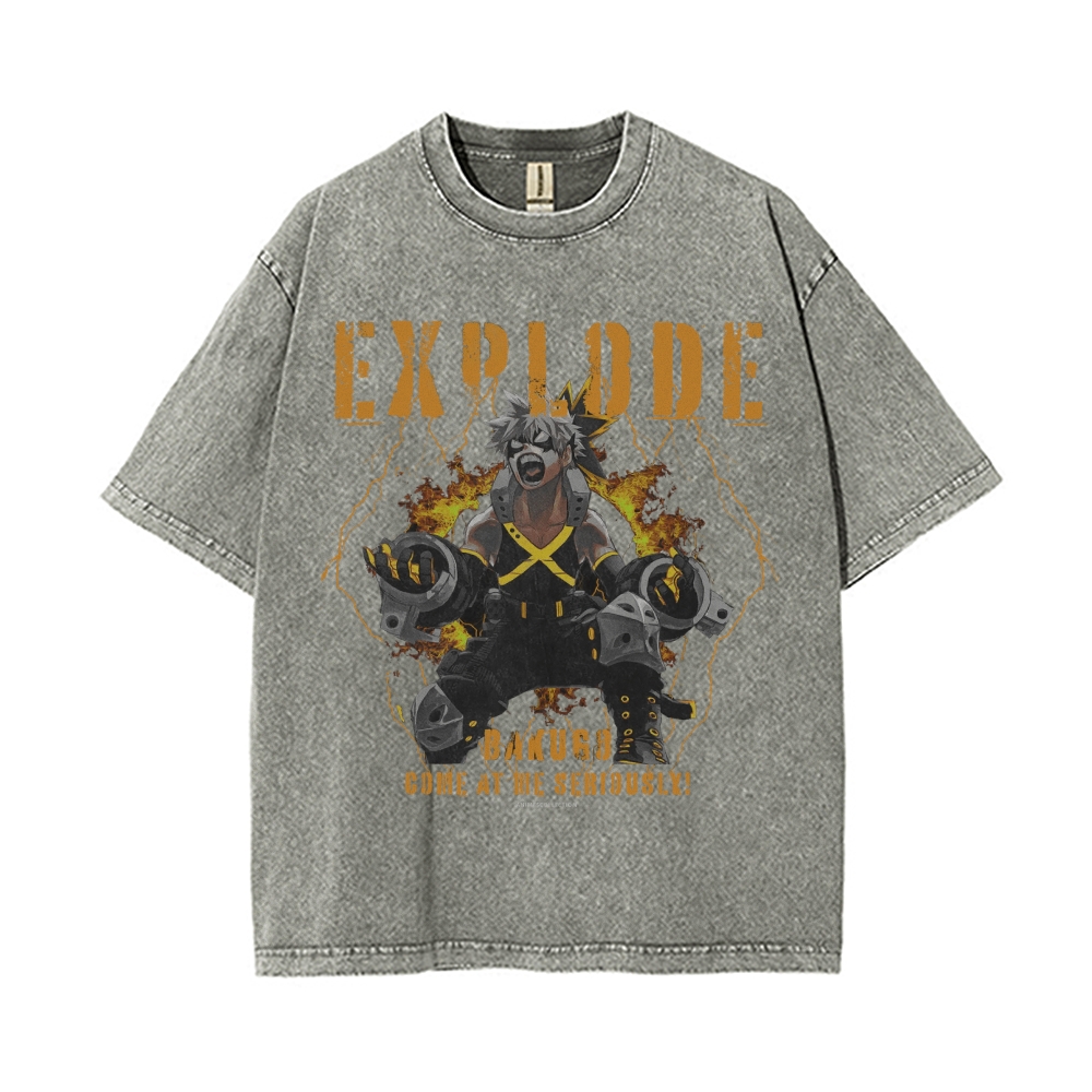 Bakugo Vintage T-Shirt | My Hero Academia