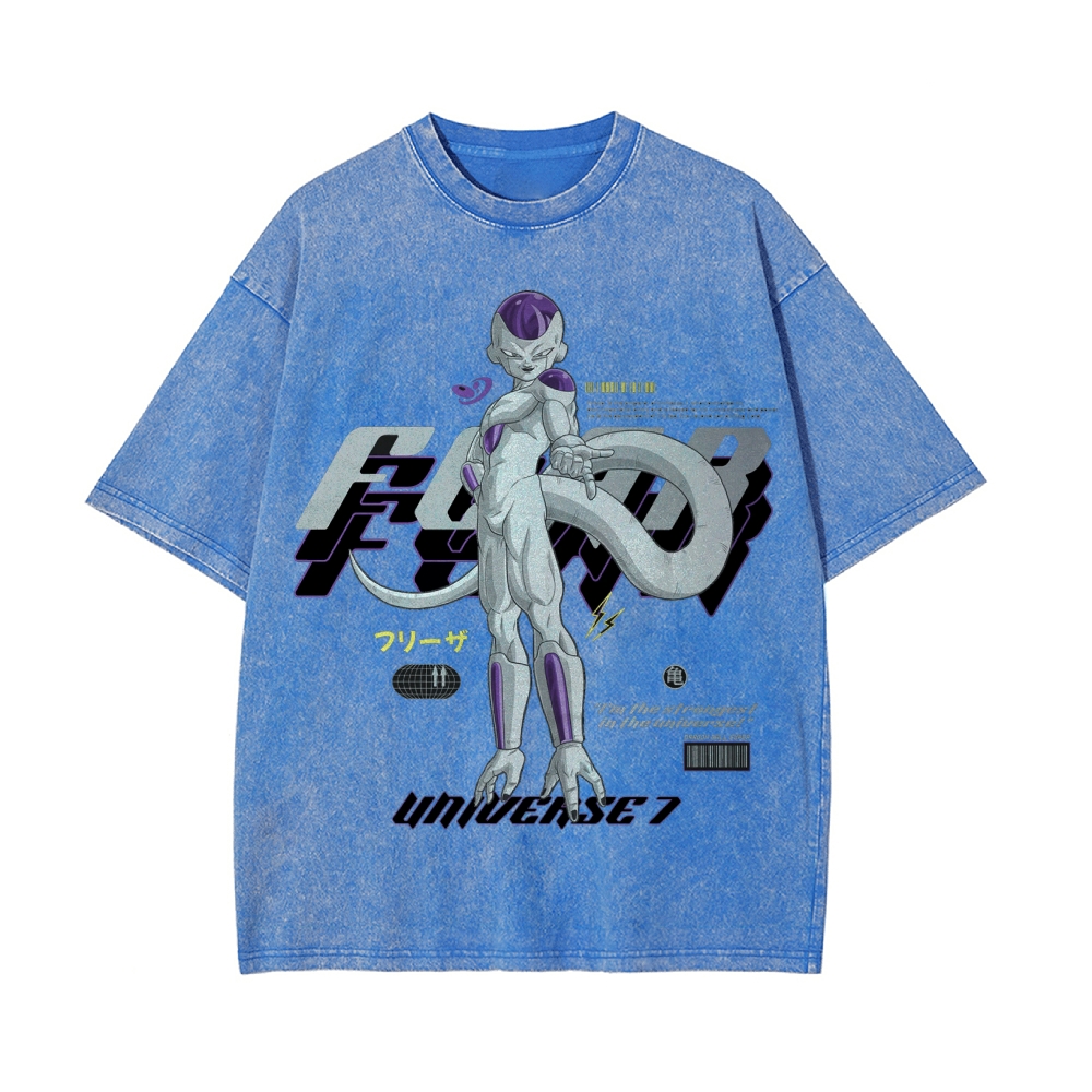 Frieza Vintage Oversized T-Shirt | Dragon Ball Super