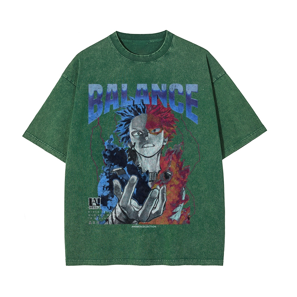 Todoroki Vintage T-Shirt | My Hero Academia