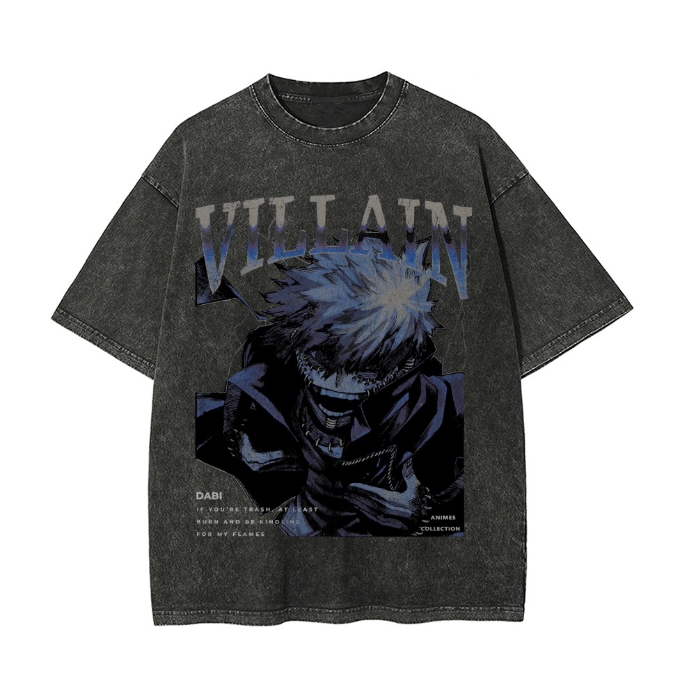 Dabi Vintage T-Shirt | My Hero Academia