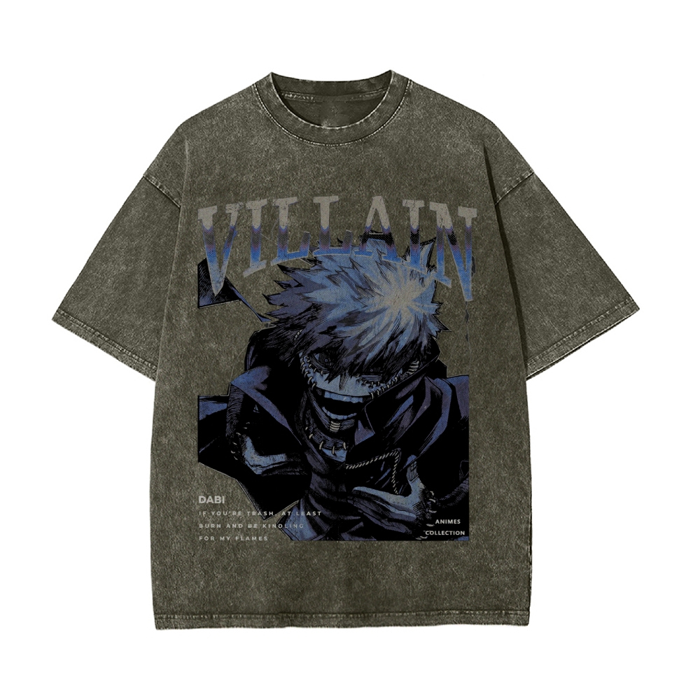 Dabi Vintage T-Shirt | My Hero Academia