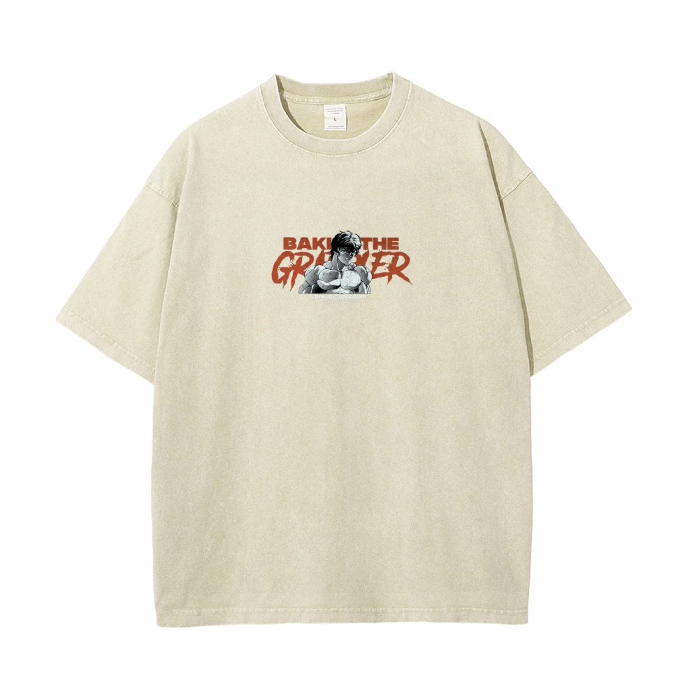 Baki Hanma Baki Vintage Oversized T-Shirt | The Grappler