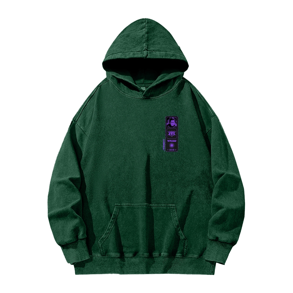 Yami Vintage Oversized Hoodie | Black Clover