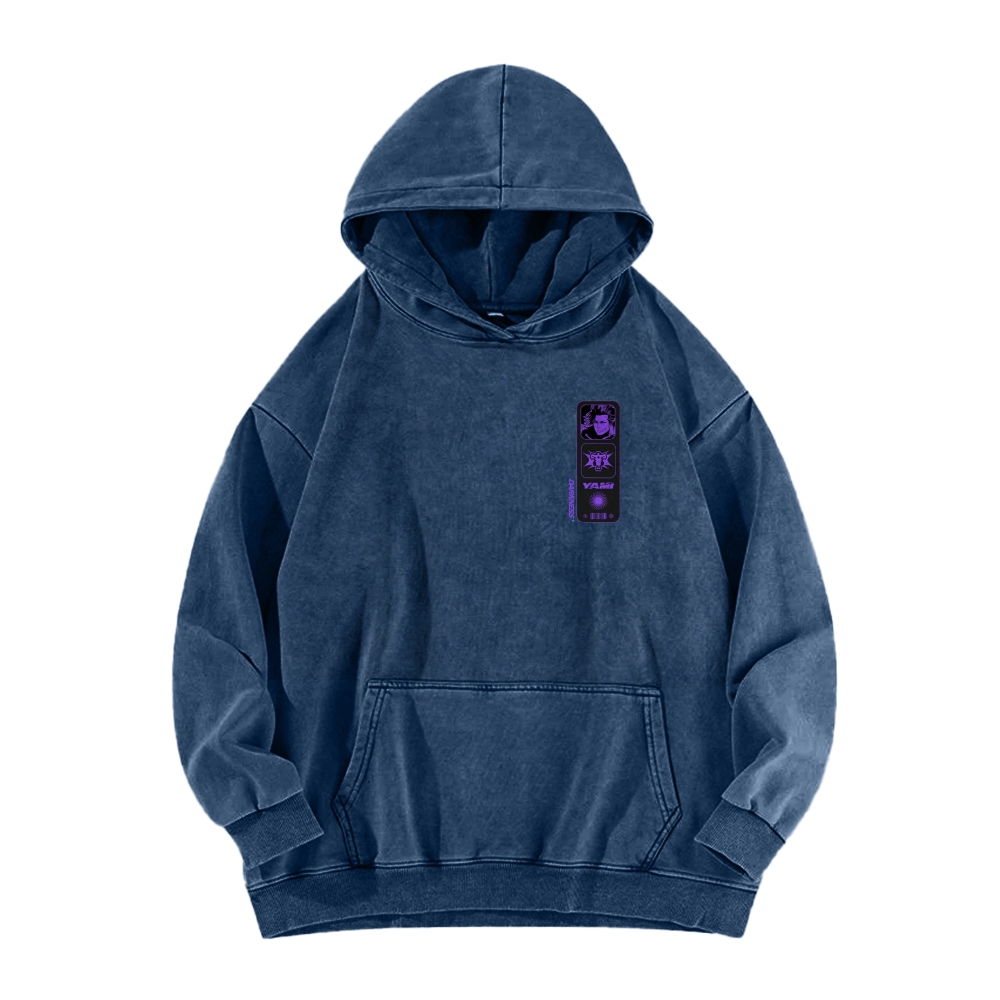 Yami Vintage Oversized Hoodie | Black Clover