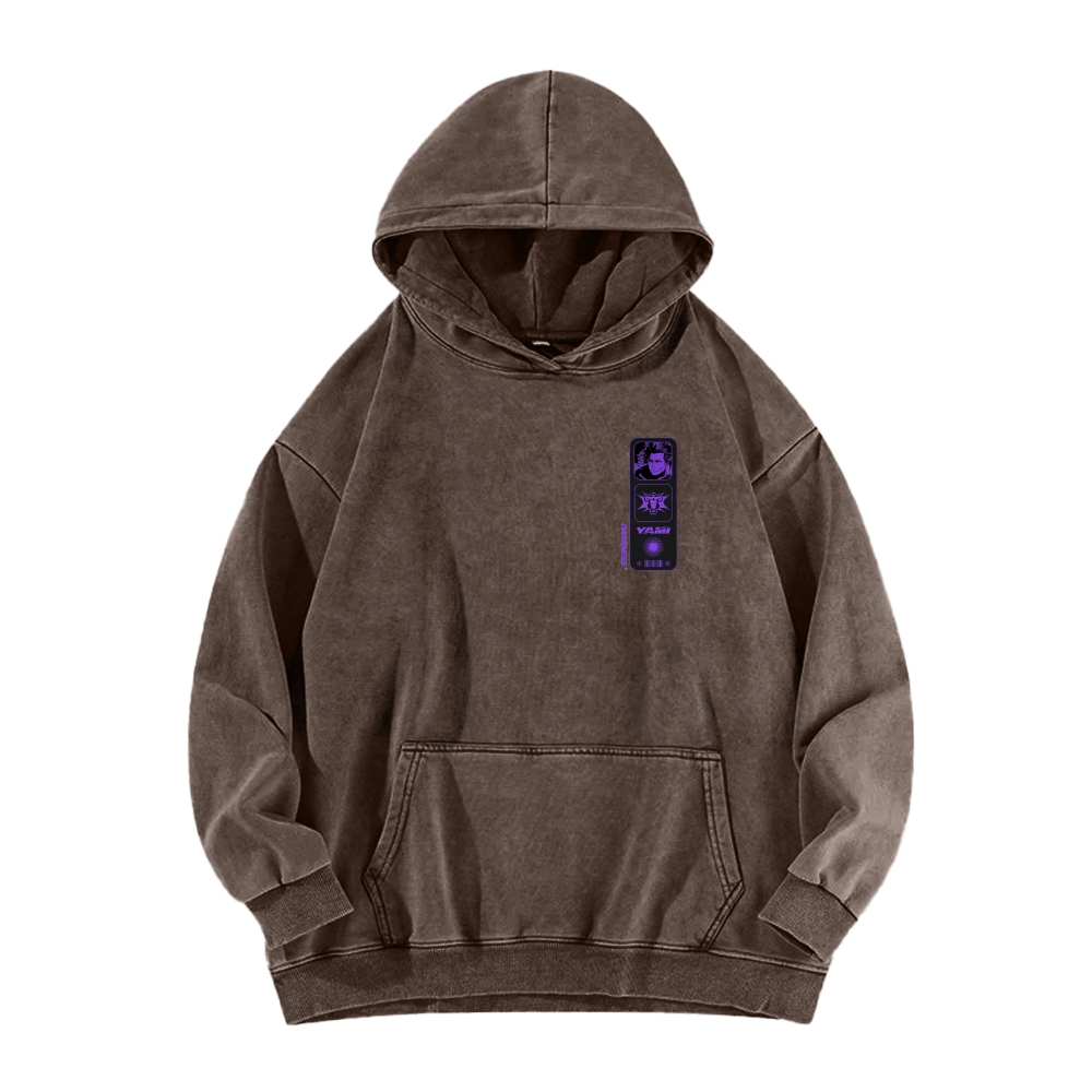 Yami Vintage Oversized Hoodie | Black Clover