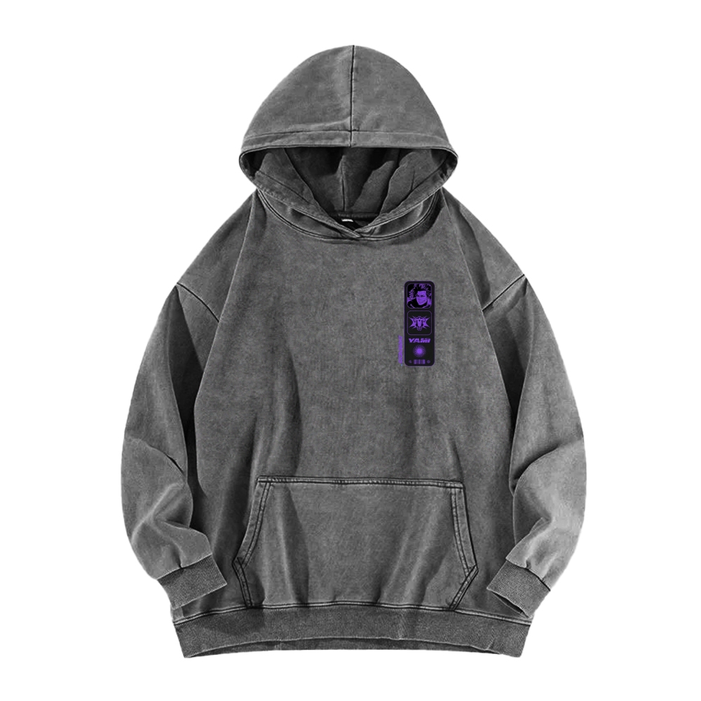 Yami Vintage Oversized Hoodie | Black Clover