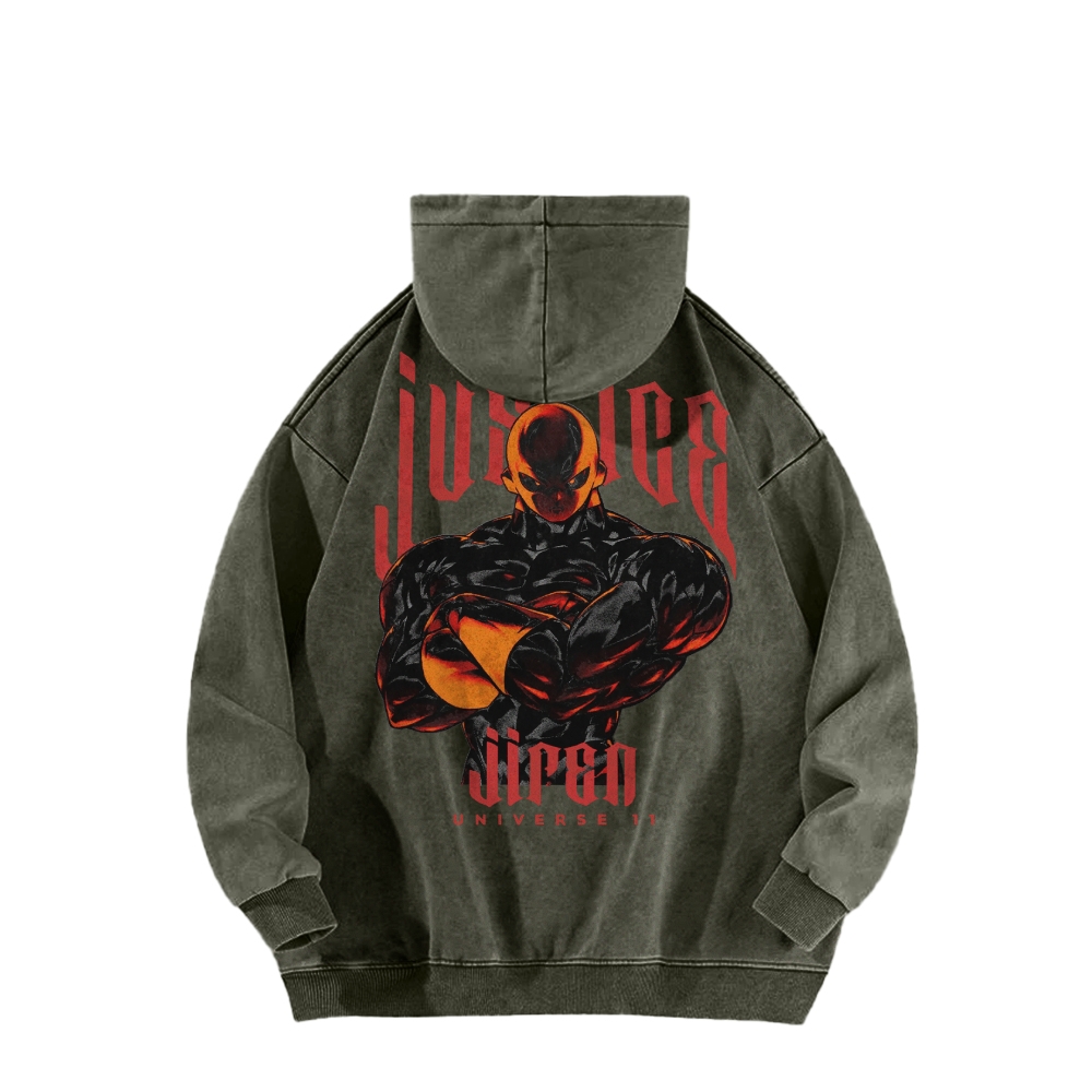 Jiren Vintage Hoodie | Dragon Ball Super