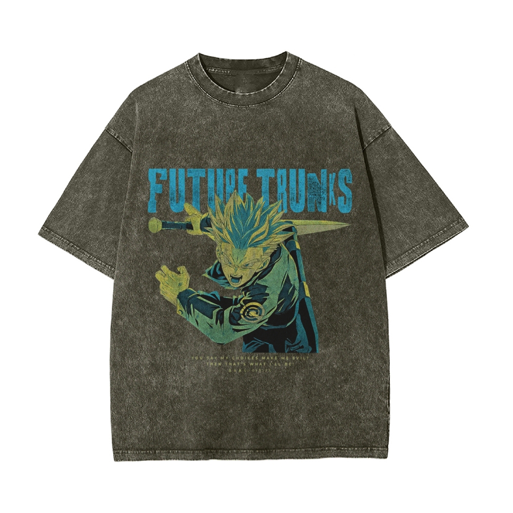 Future Trunks Vintage T-Shirt | Dragon Ball Super