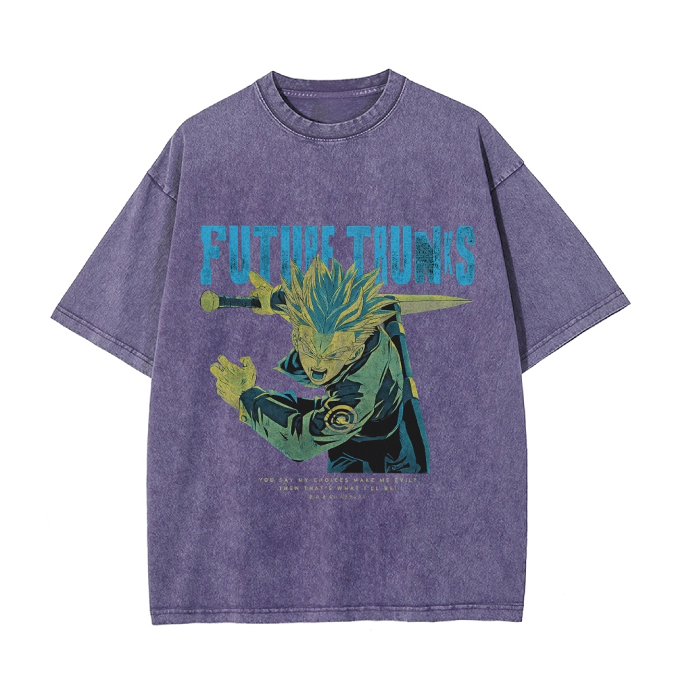 Future Trunks Vintage T-Shirt | Dragon Ball Super