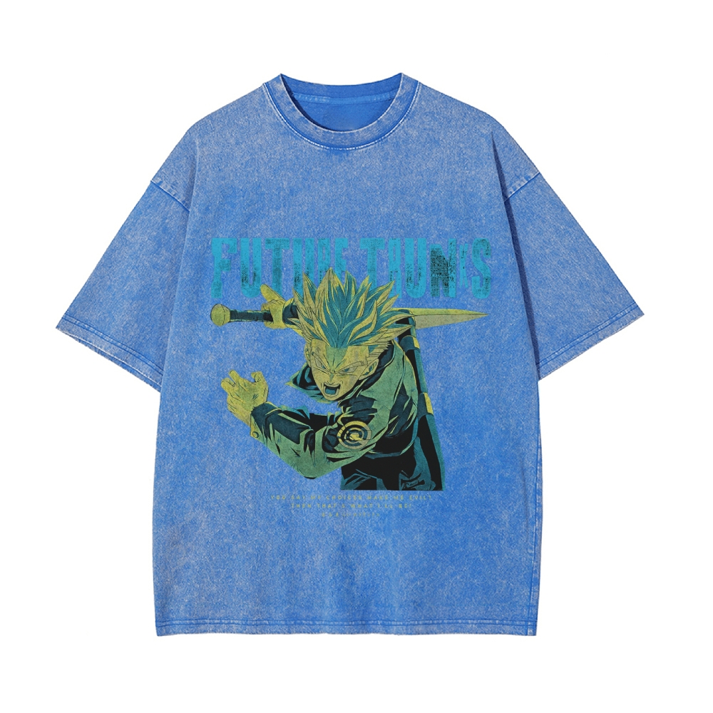 Future Trunks Vintage T-Shirt | Dragon Ball Super