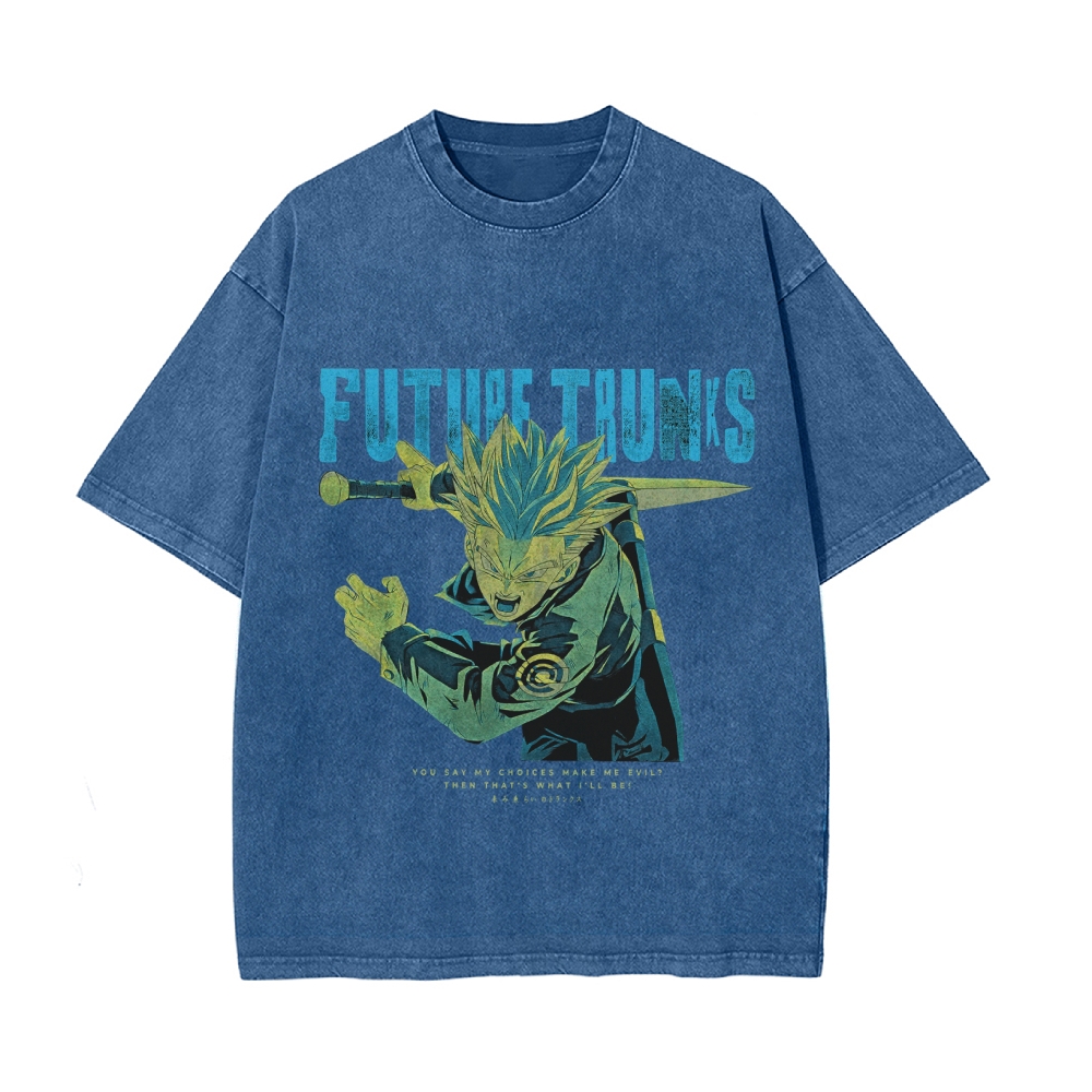 Future Trunks Vintage T-Shirt | Dragon Ball Super