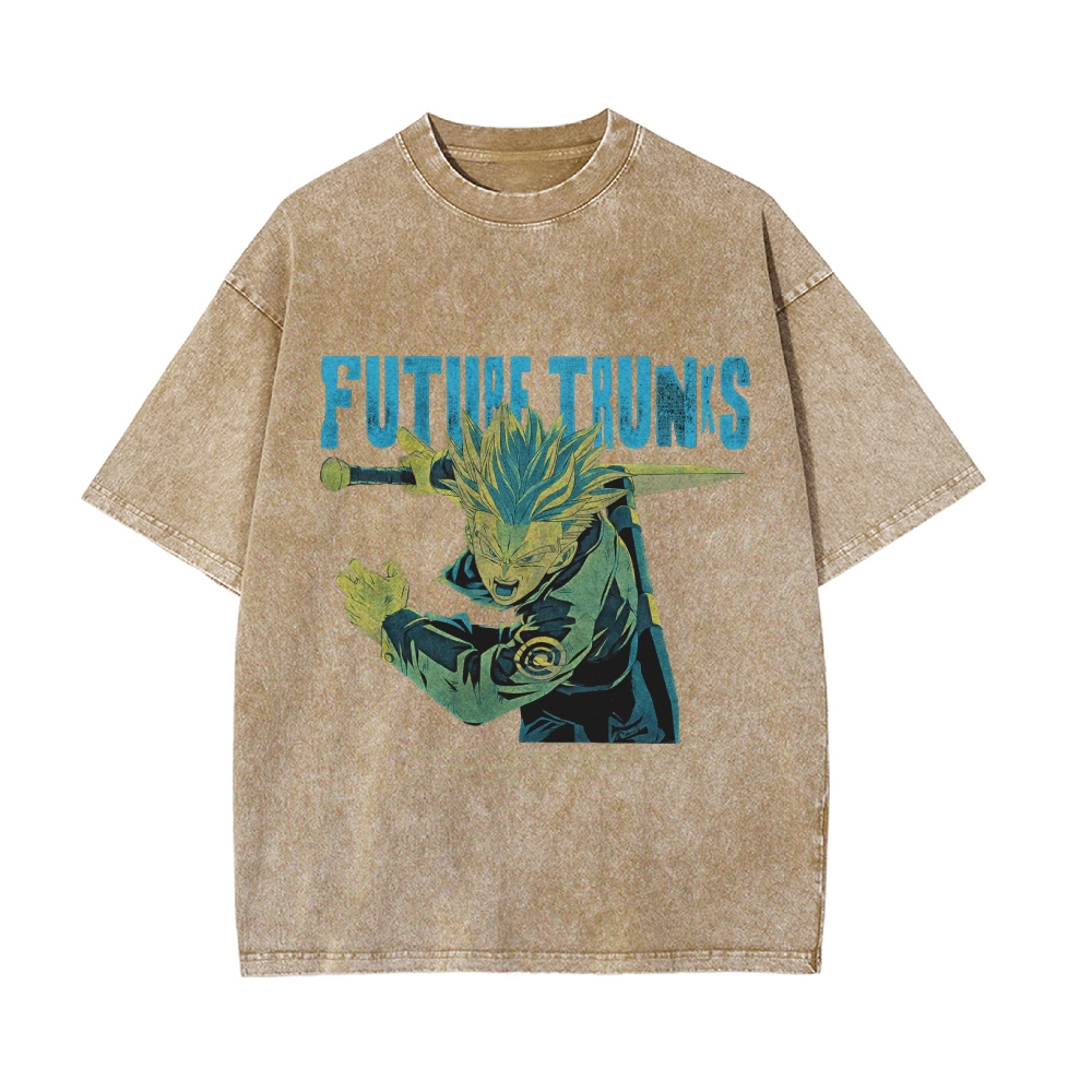 Future Trunks Vintage T-Shirt | Dragon Ball Super