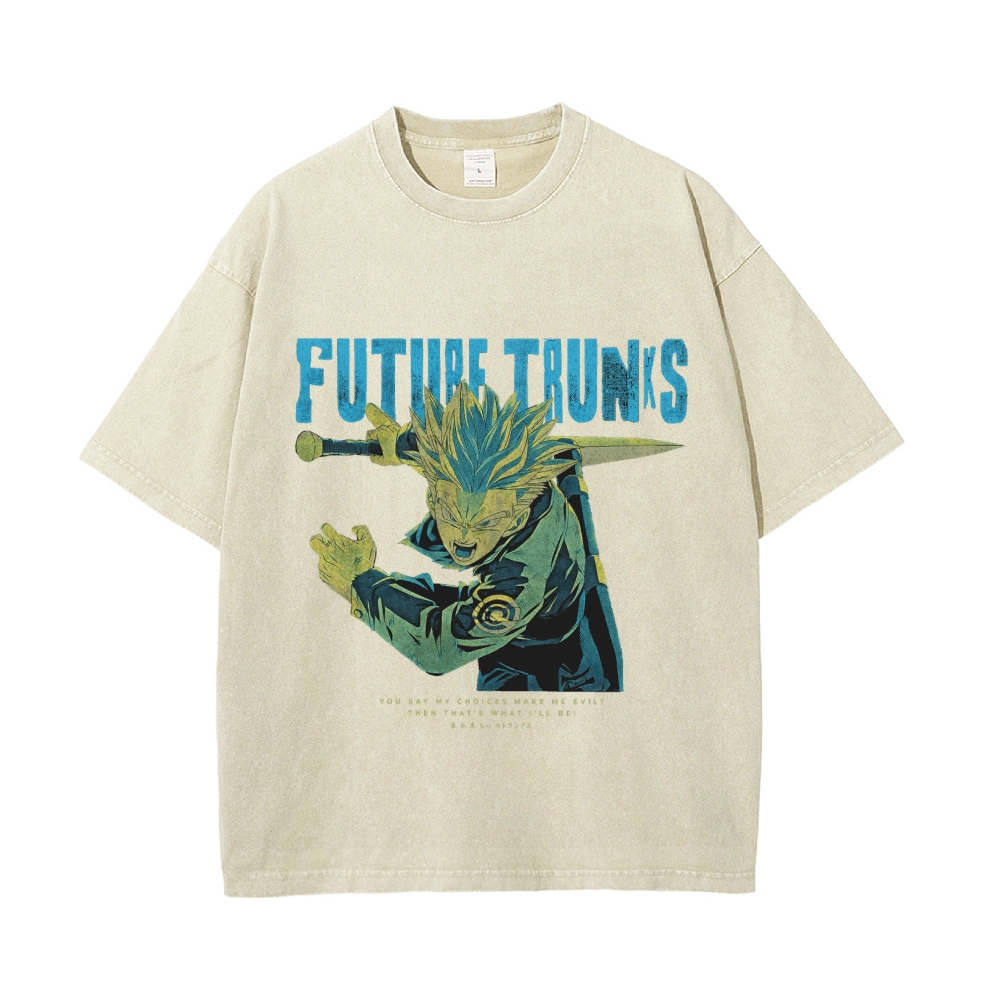 Future Trunks Vintage T-Shirt | Dragon Ball Super