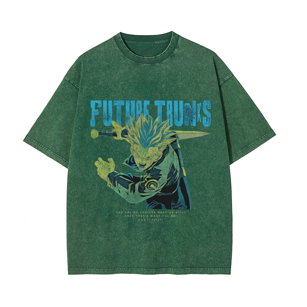 Future Trunks Vintage T-Shirt | Dragon Ball Super