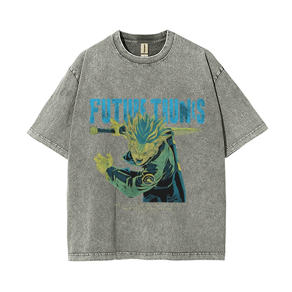 Future Trunks Vintage T-Shirt | Dragon Ball Super